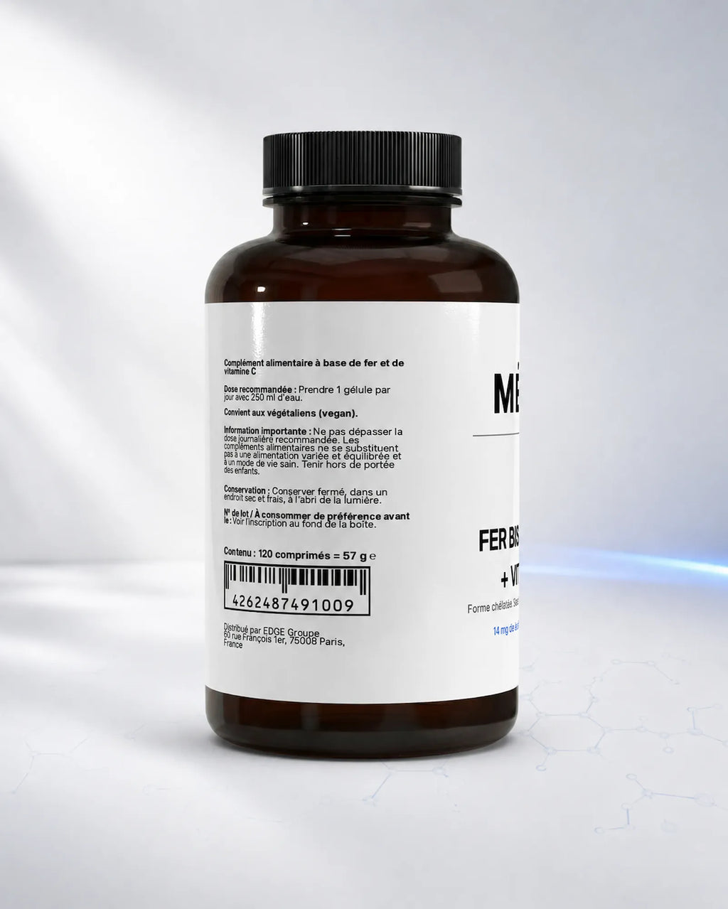 Fer Bisglycinate + Vitamine C