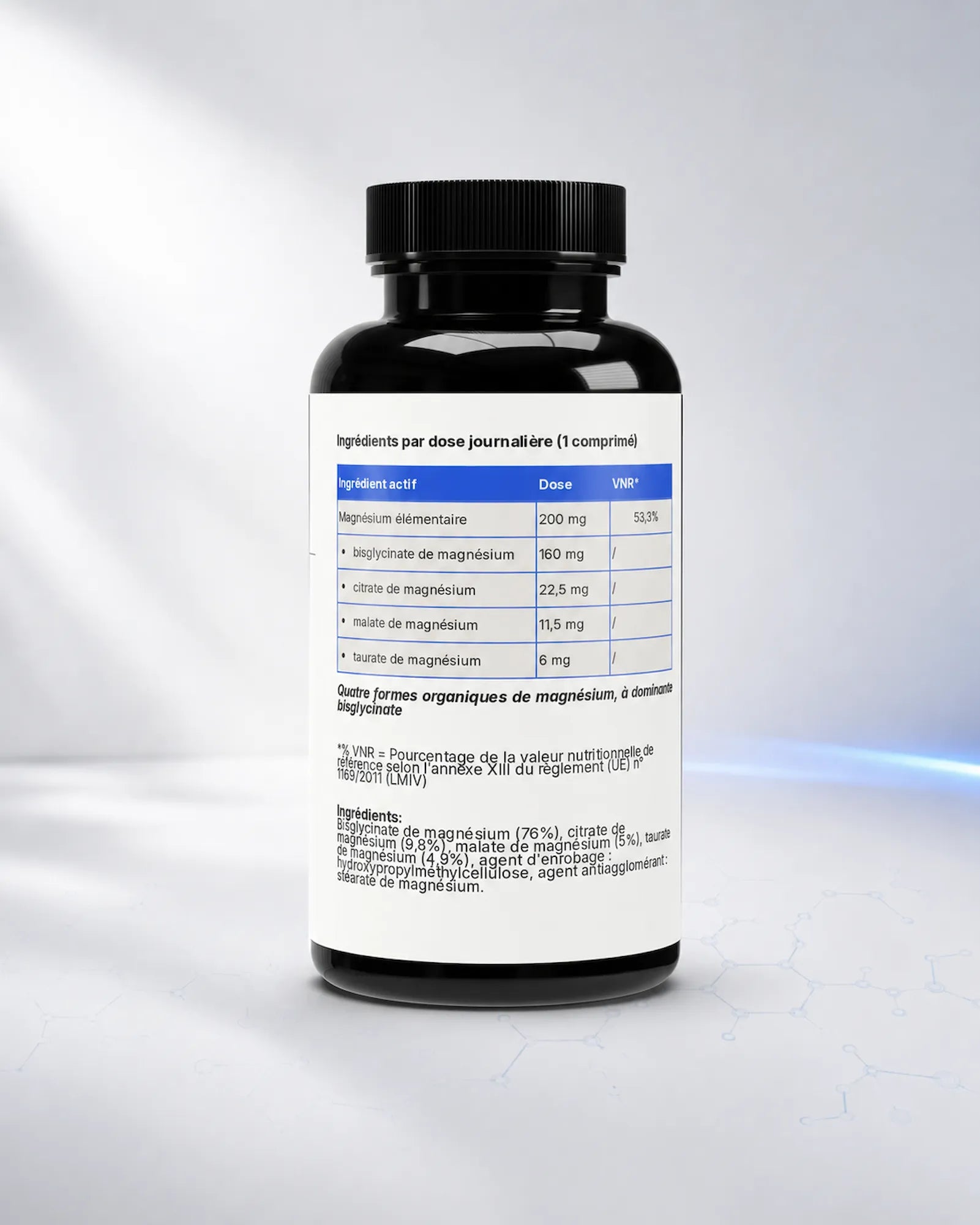 Magnésium bisglycinate 200 mg