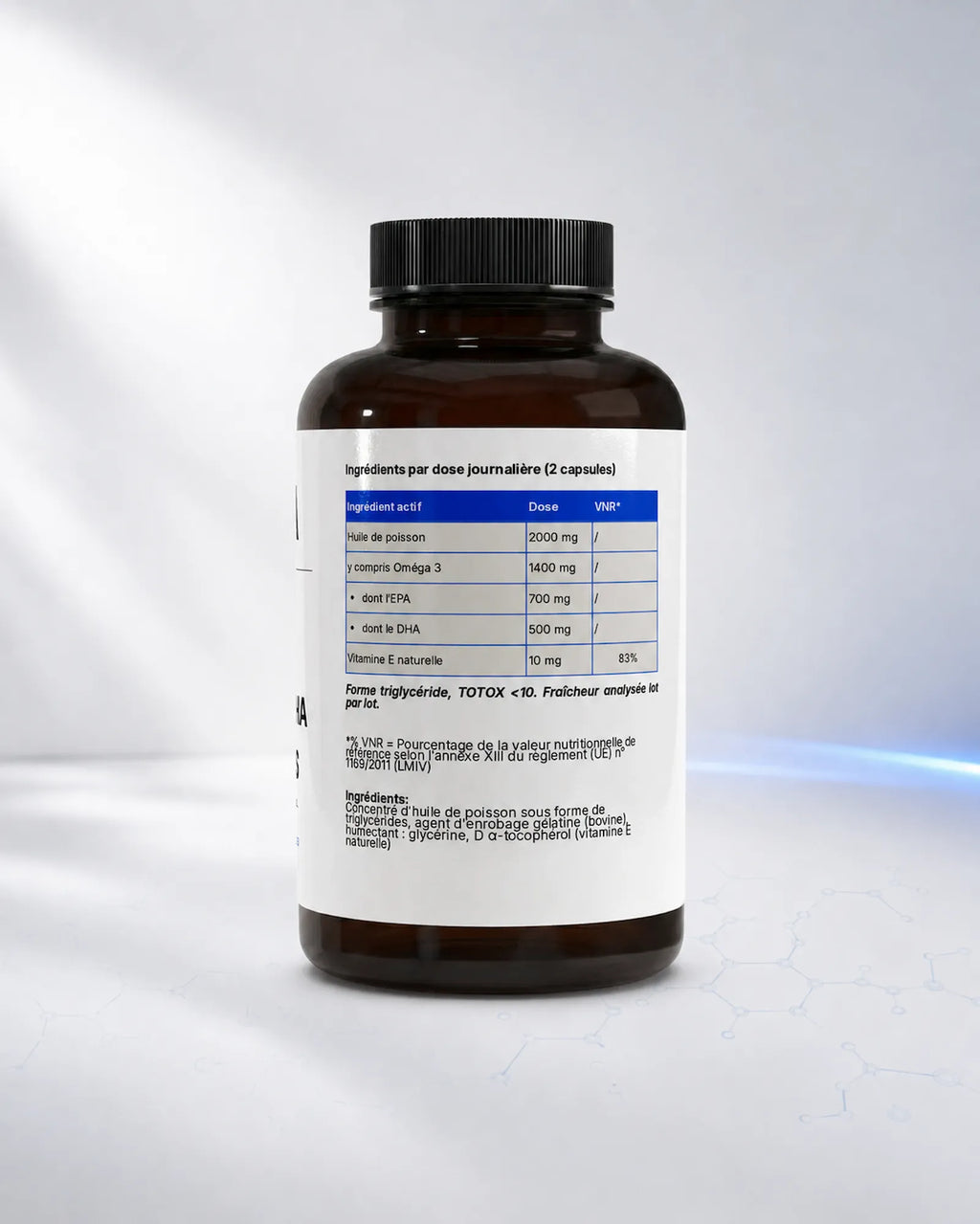 Oméga-3 triglycérides 1400mg EPA/DHA