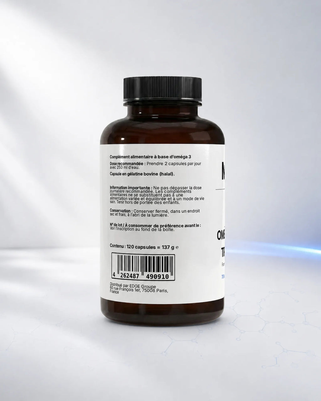 Oméga-3 triglycérides 1400mg EPA/DHA