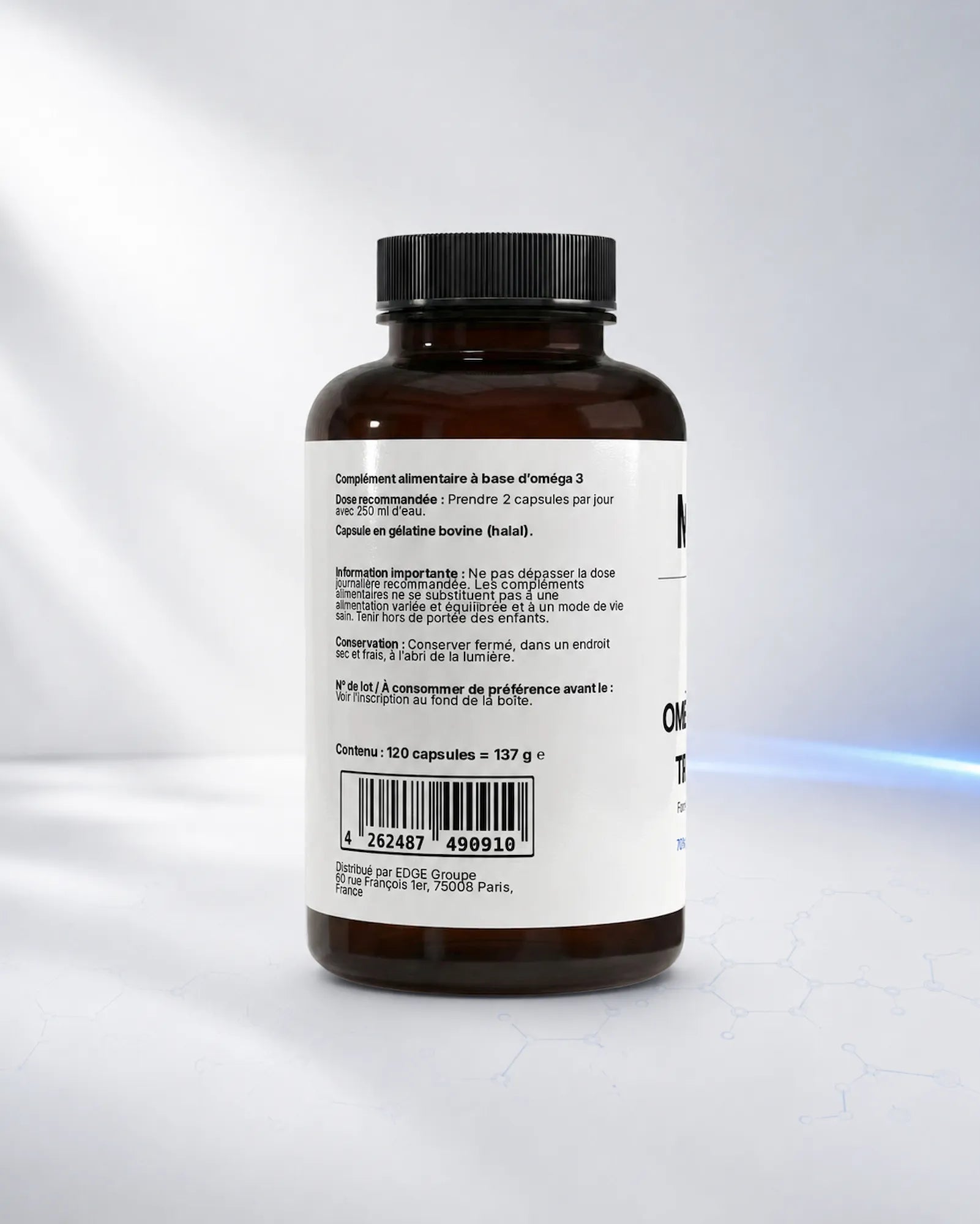 Oméga-3 triglycérides 1400mg EPA/DHA